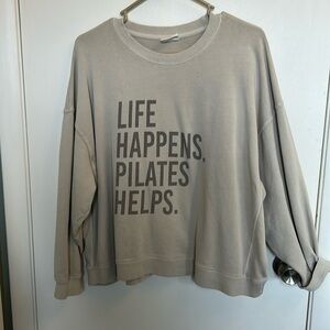 Pilates Sweatshirt Size small